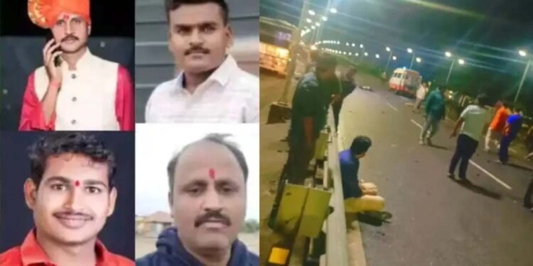 गेवराईजवळ भीषण अपघात, ६ ठार
